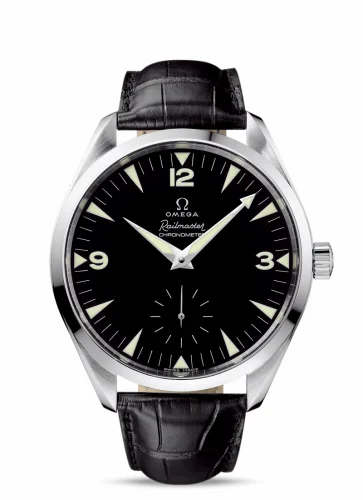 Omega Seamaster Aqua Terra 150M Hand Wound 49.2 Railmaster White Gold / Brown Alligator 221.53.49.10.01.002 (22153491001002)